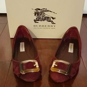 Burberry Trench Buckle Legrand Ballerina Shoes